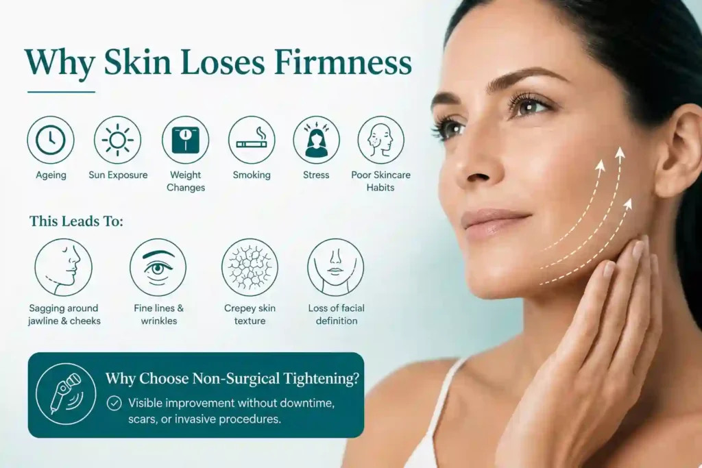 What Makes Skin Lose Firmness and Why Do People Seek Non-Surgical Tightening Berkshire?